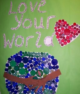 eslc earth day 2011 3 Earth Day infant and toddlers mural